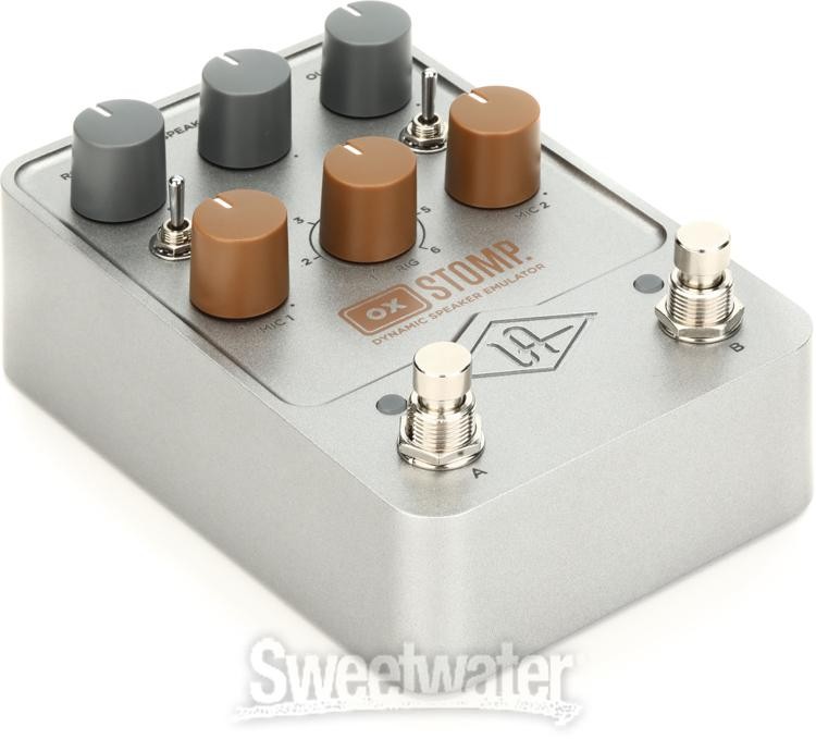 Universal Audio OX Stomp Dynamic Speaker Emulator Stereo Pedal