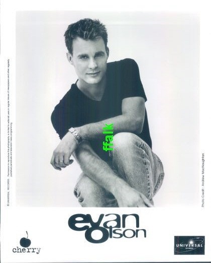 Press Photo: EVAN OLSON 8x10 B&W
