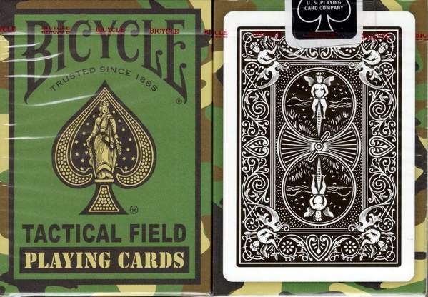 Bicycle® Tactical Field Playing Card Deck, Single Deck (Jungle), *NEW*