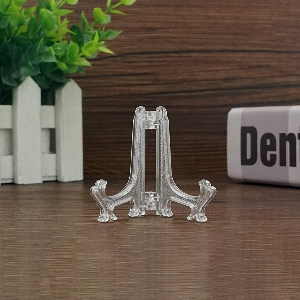 25PC Easel Display Stand Plate Foldable Bracket Picture Photo Frame Card Holder