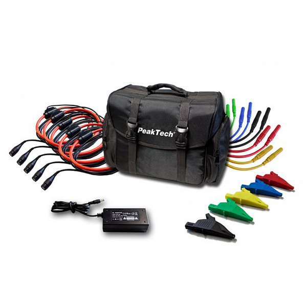 Peaktech P4145 3-Phase Power Quality Analyzer with Datalogger PQA Three Phase