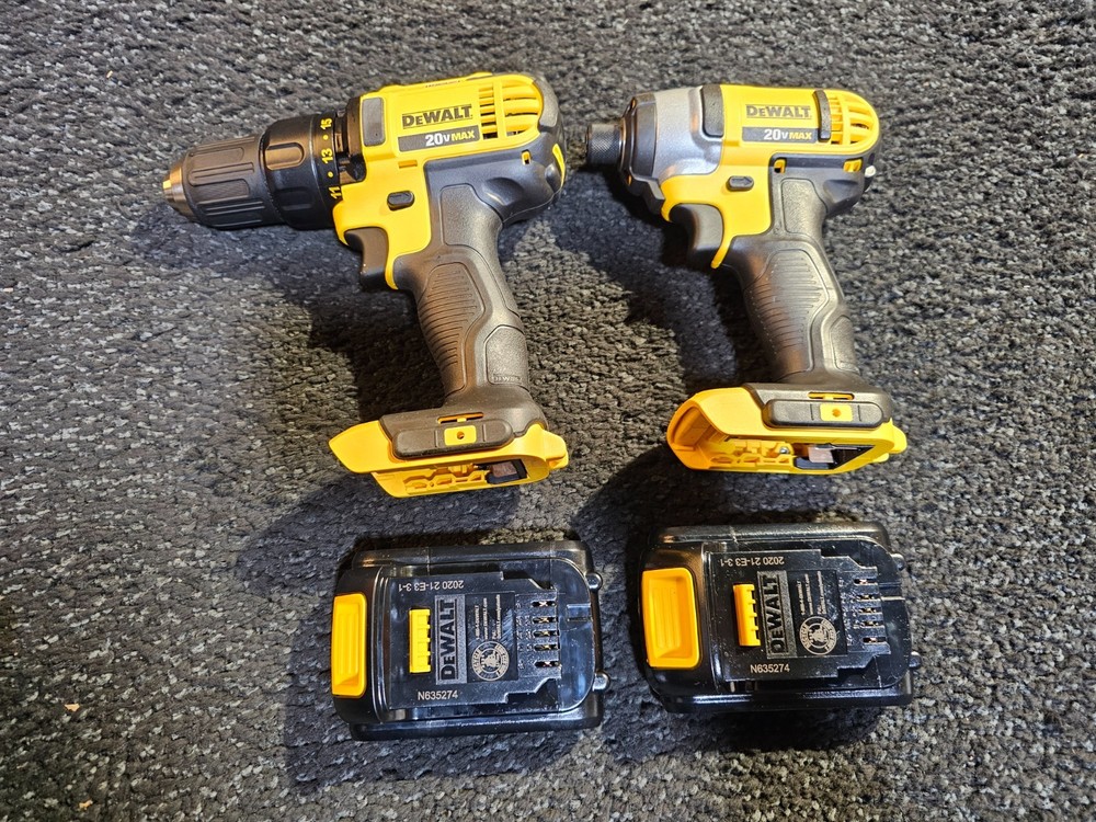 Dewalt DCK280C2 -Drill/Driver & Impact Driver Combo Compact, 2-Speed, 20V Series