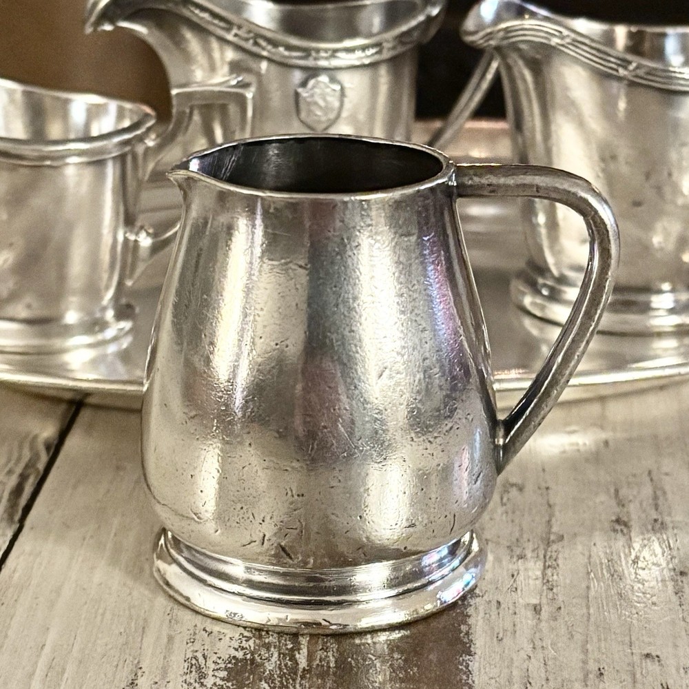 Silver Plate Creamer Hotel Dixie New York  Lovely Shape