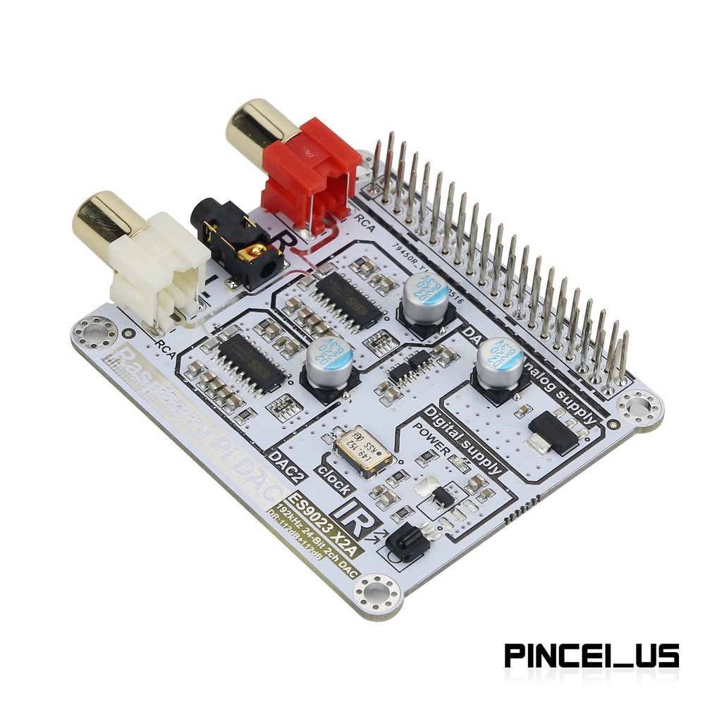 For Volumio Mode Raspberry Pi 3B+ HIFI Dual Decoding DAC I2S DAC Raspberry Pi