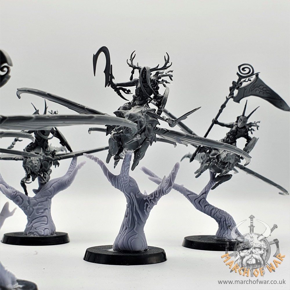 Tree flight stand clear rod replacement for fantasy games