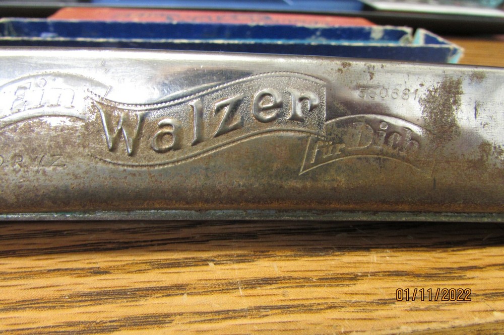 vintage harmonica in c jos fischer schultz mark