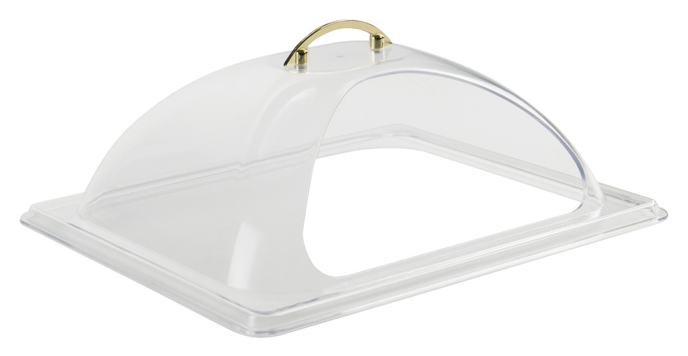 Dome Cover, Half-size, Cut-out Opening, PC (12 Each)