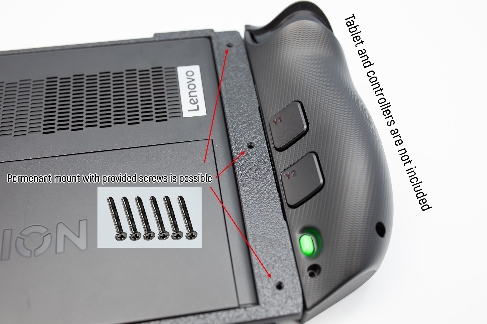 Lenovo Legion Go Gen 1 to Gen 2 Controller Gap Filler Bracket (3D Printed)