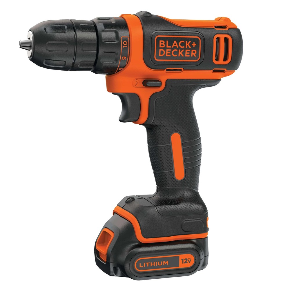 BLACK+DECKER 12V MAX* Cordless Lithium Drill/Driver - BDCDD12C