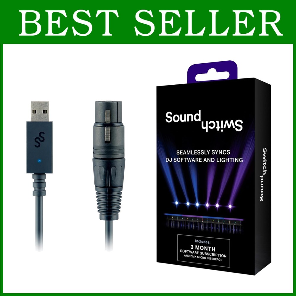 Compact DMX Interface for Lighting Software with Free Access