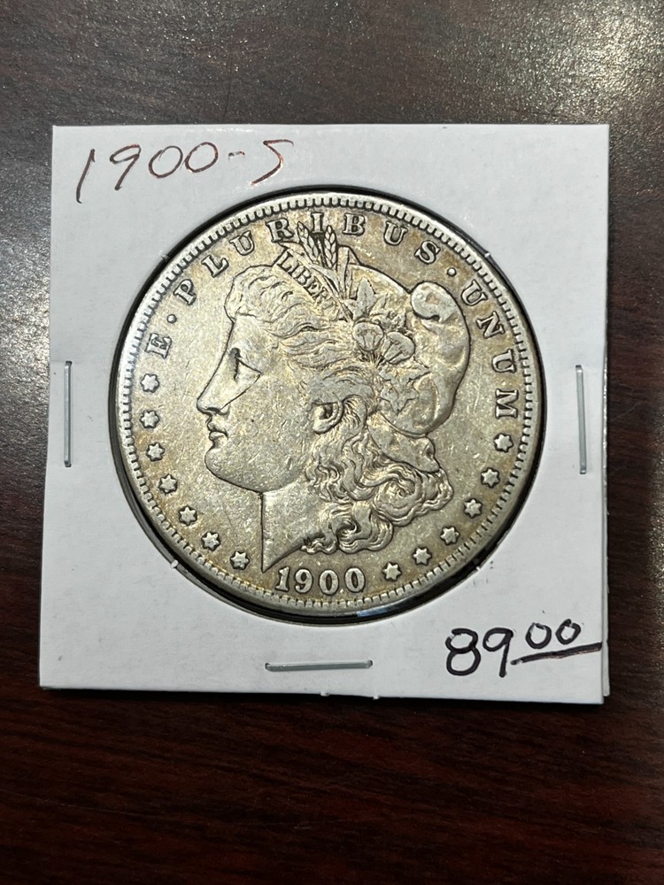 1900 S Morgan Silver Dollar $1 Nice Grade