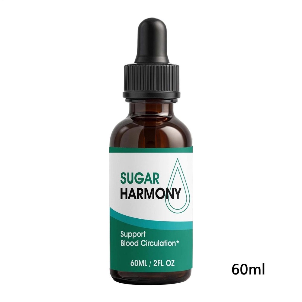(2 Pack) Sugar Harmony Drops, SugarHarmony Maximum Strength Blood Support