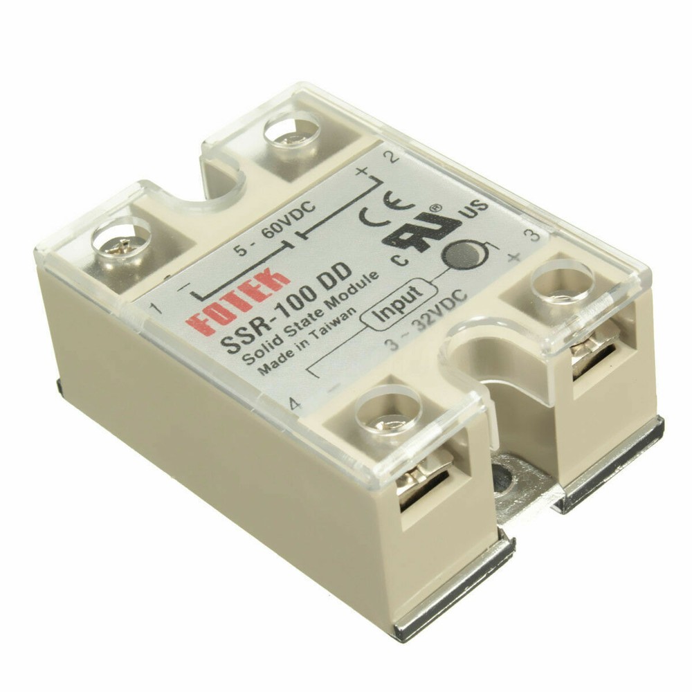 SSR-100 DD Solid State Module Solid-state Relay DC-DC 100A 3-32V DC/5-60V DC