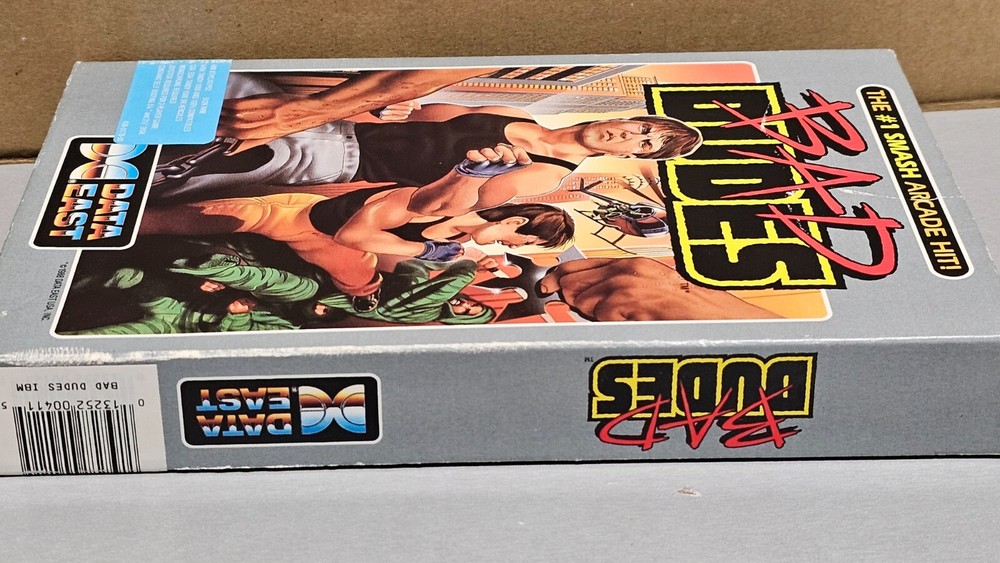 Big Box Software Data East Bad Dudes