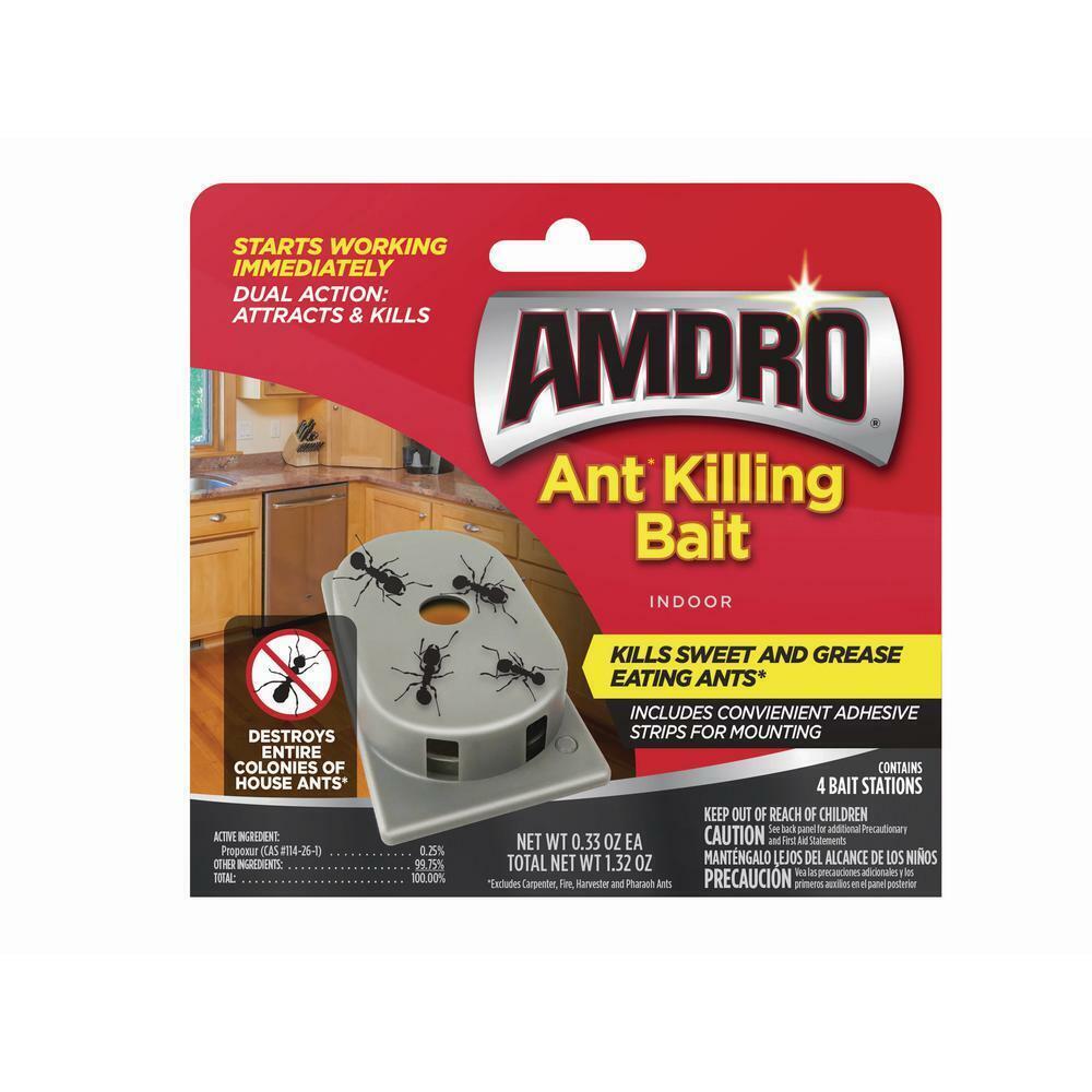 AMDRO Ant Killing Indoor Bait Stations