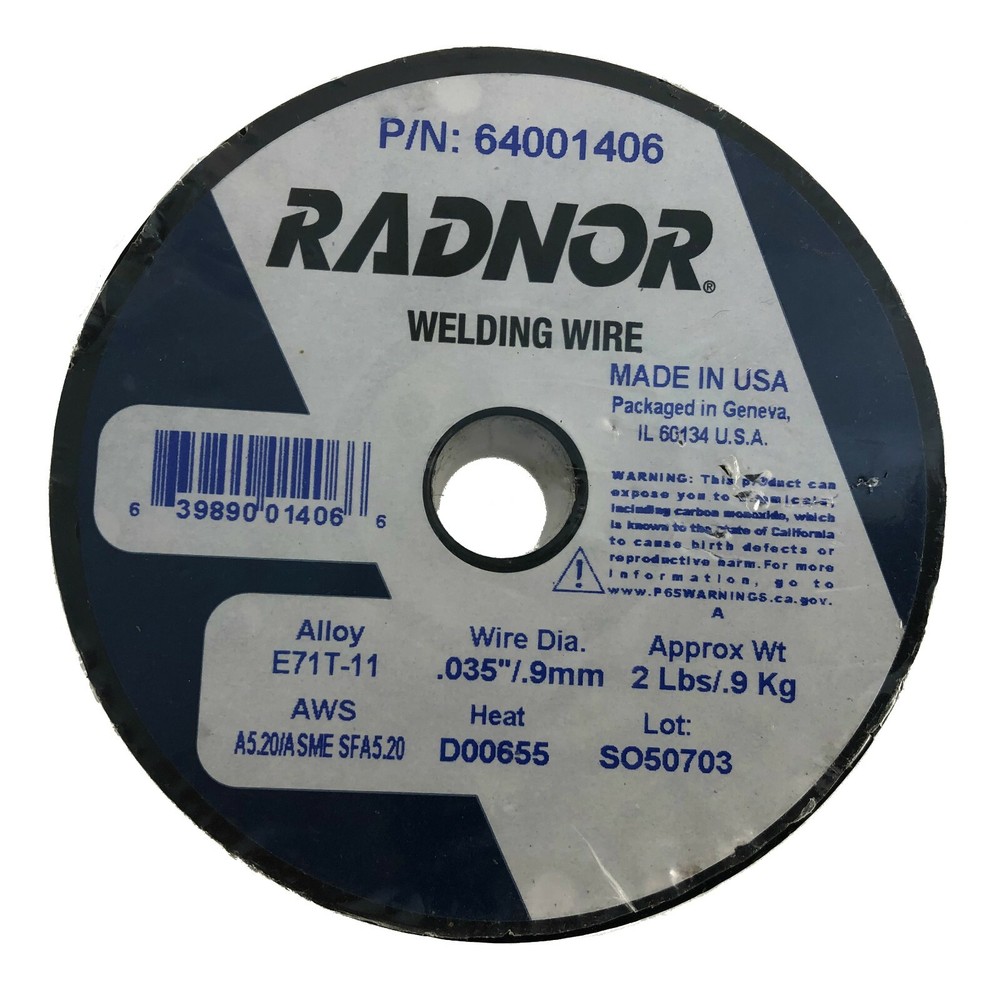 Assorted Size, RADNOR Welding & Soldering ALUMINUM WIRE Spools