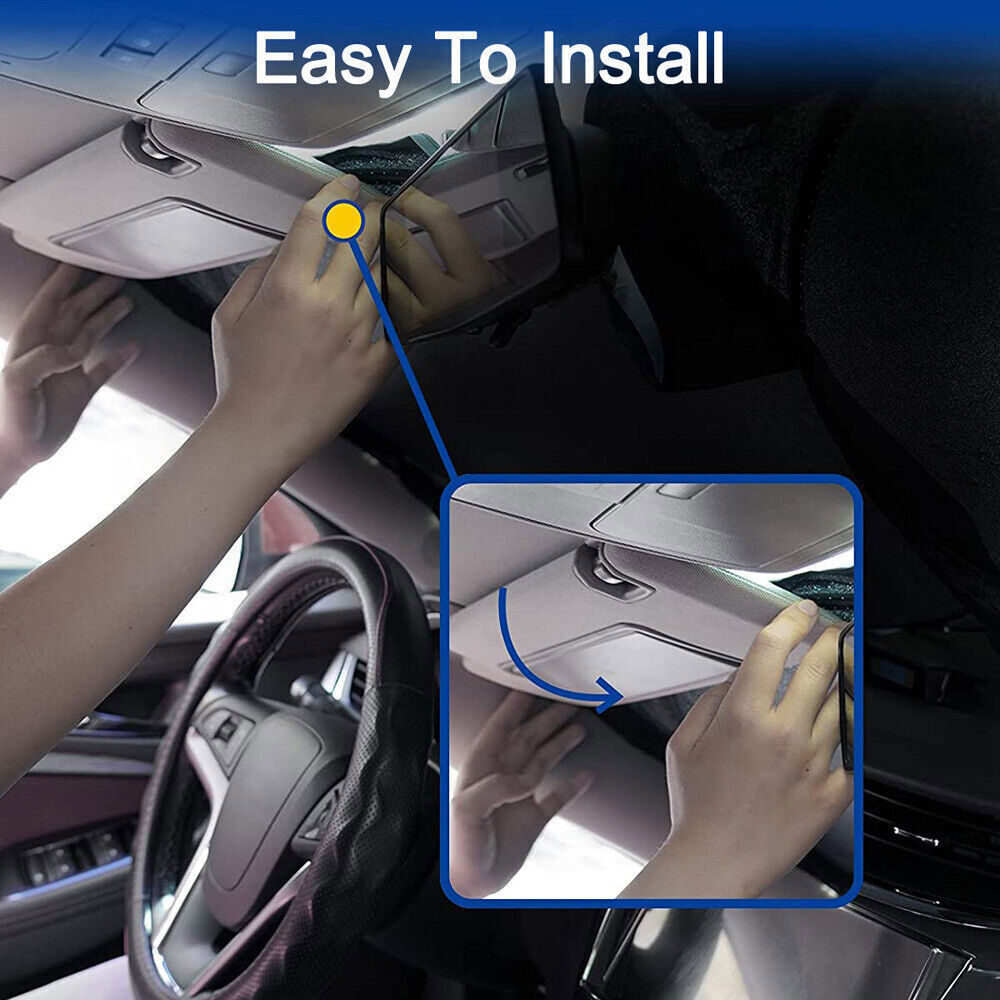 Foldable Car Windshield Sun Shade Cover Auto Front Rear Window UV Block Visor