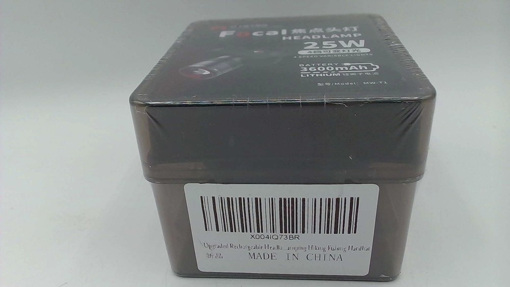 MASTER Off Grid Lighting Rechargeable FOCAL Headlamp 25W 4 Light Modes