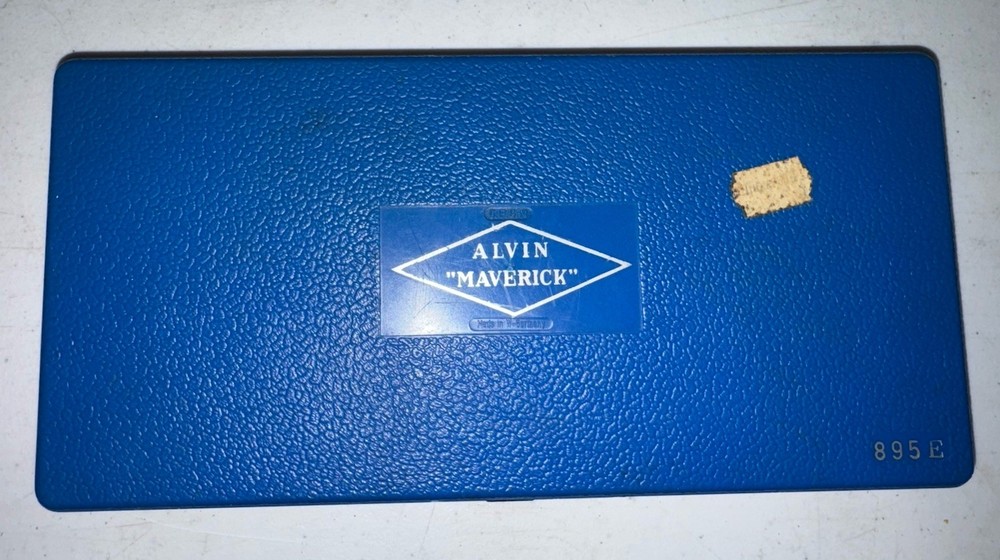 Alvin Maverick Precision Drawing Set Drafting Compass Tools w/ Case