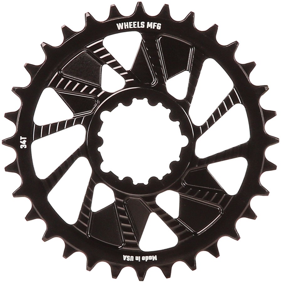 3-Bolt Direct Mount Hyperglide+ Chain Compatible Chainring - Wheels
