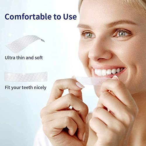 28PCS 5D Teeth Whitening Strips Tooth Rapid Bleaching White Strips Teeth White