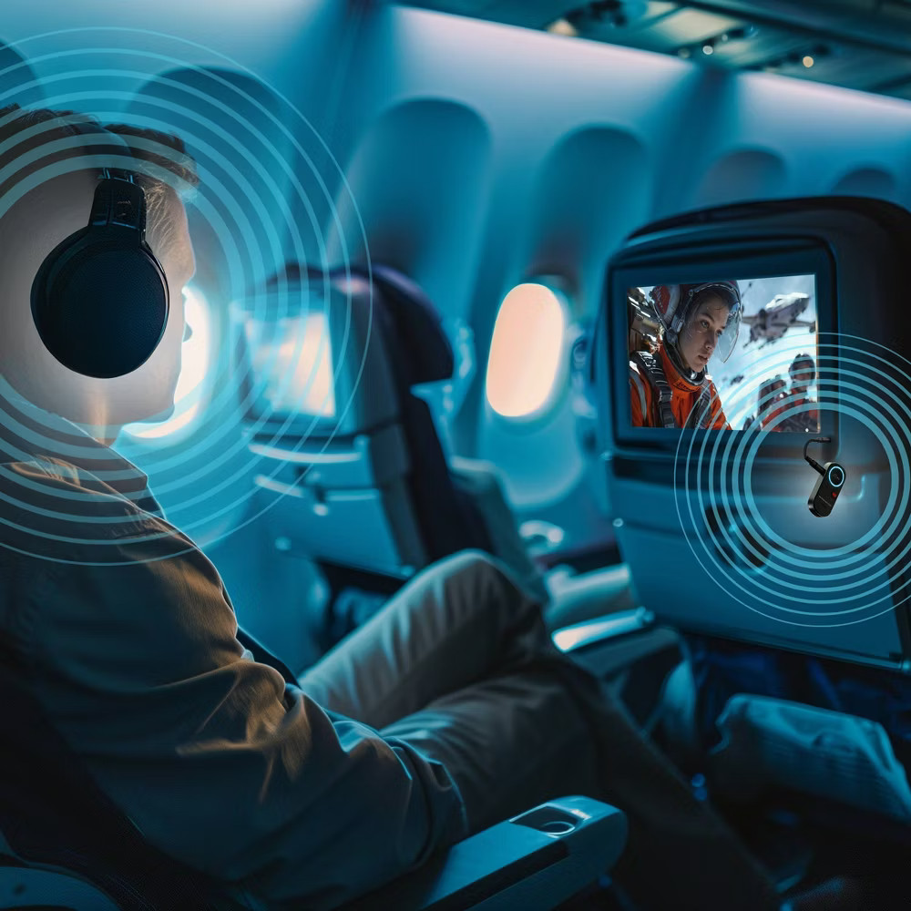 Monster Rechargeable Bluetooth Transmitter and Receiver