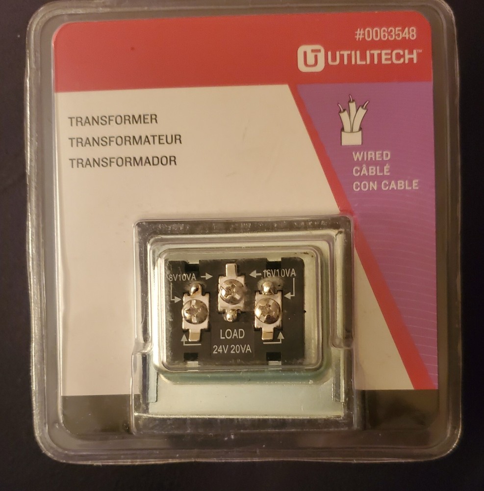 NEW Utilitech Transformer Wired Cable #0063548