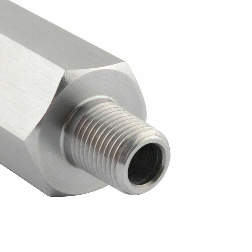 1/8" BSPT Oil Pressure Sensor Tee to NPT Adapter Turbo Supply Feed Line Gauge T