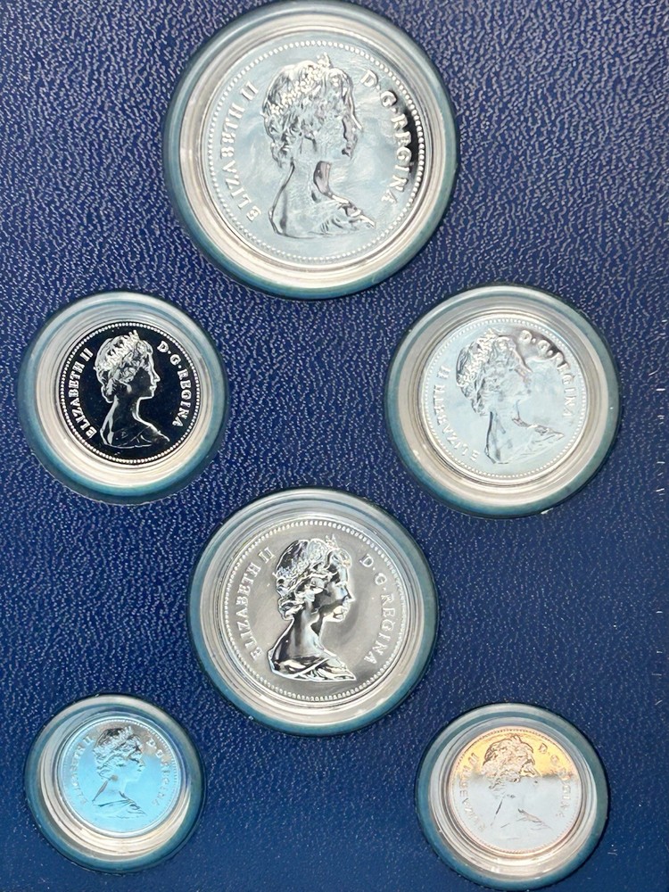 1981 RCM Specimen Set - 6 coins