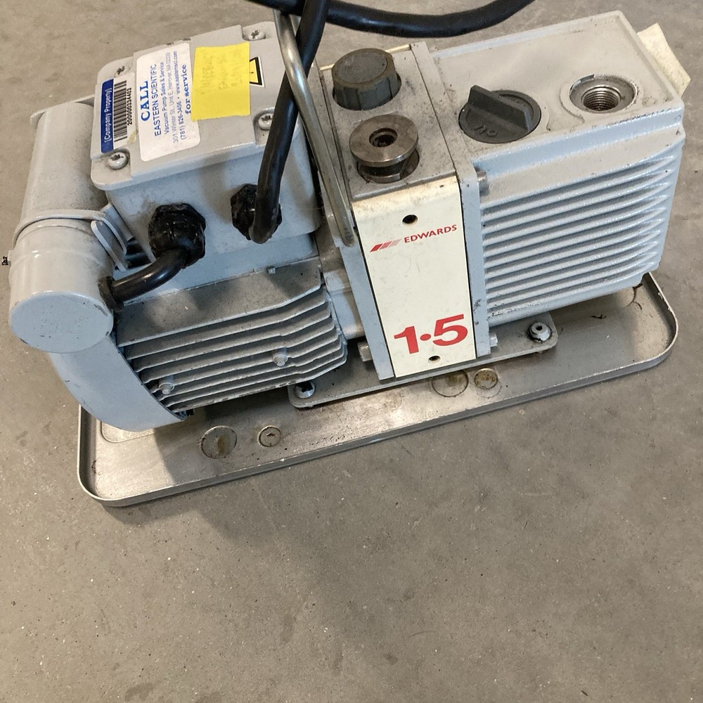 Edwards 1.5 Vacuum Pump with tray