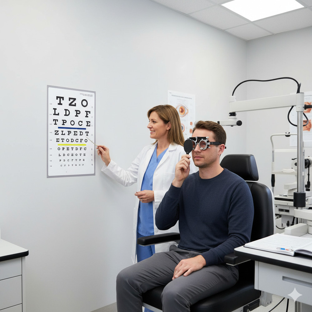 Snellen Translucent Eye Chart