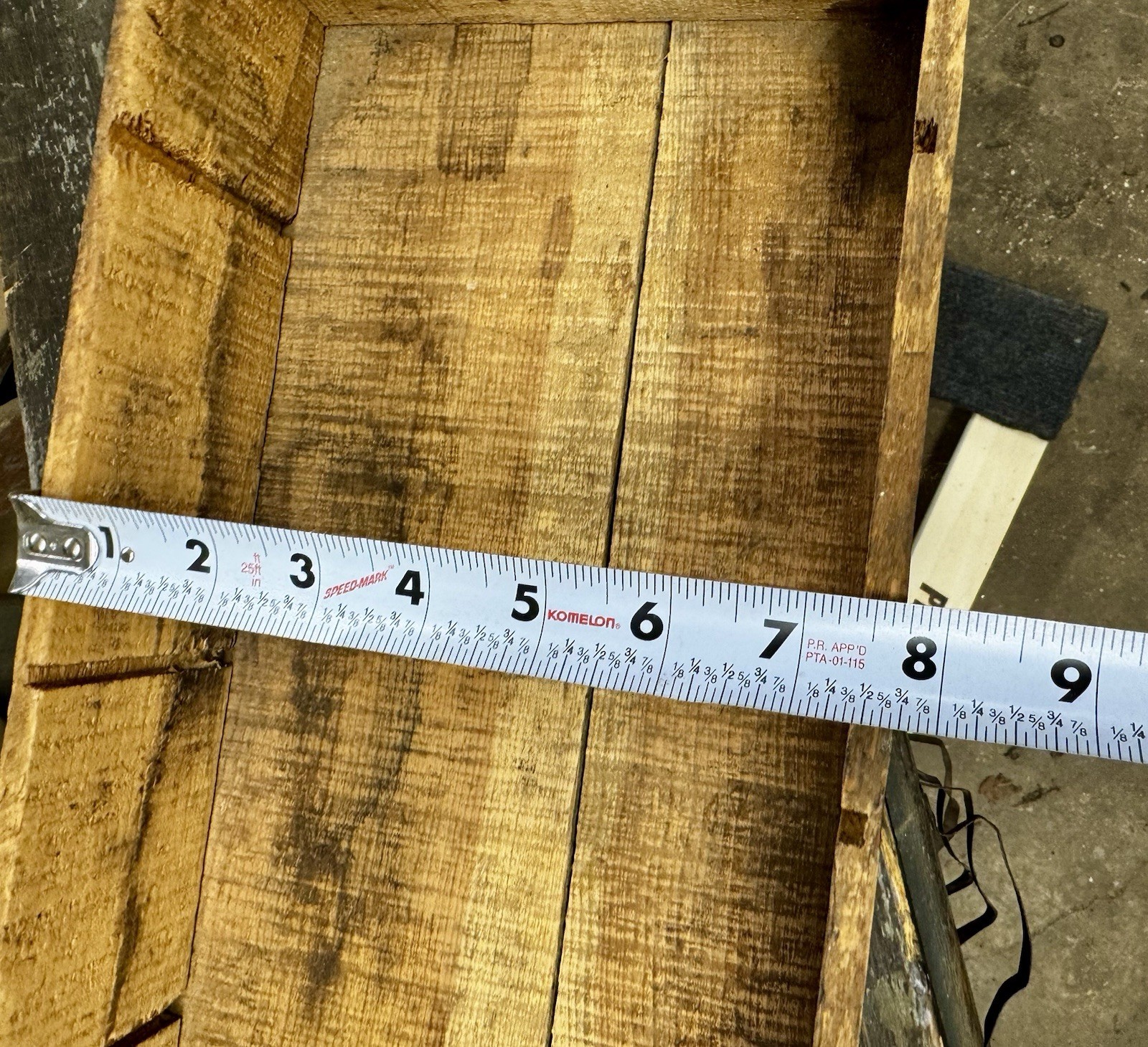 Vintage Lewis Bolt & Nut Company, Farm Assortment Wood Crate Minneapolis Minn