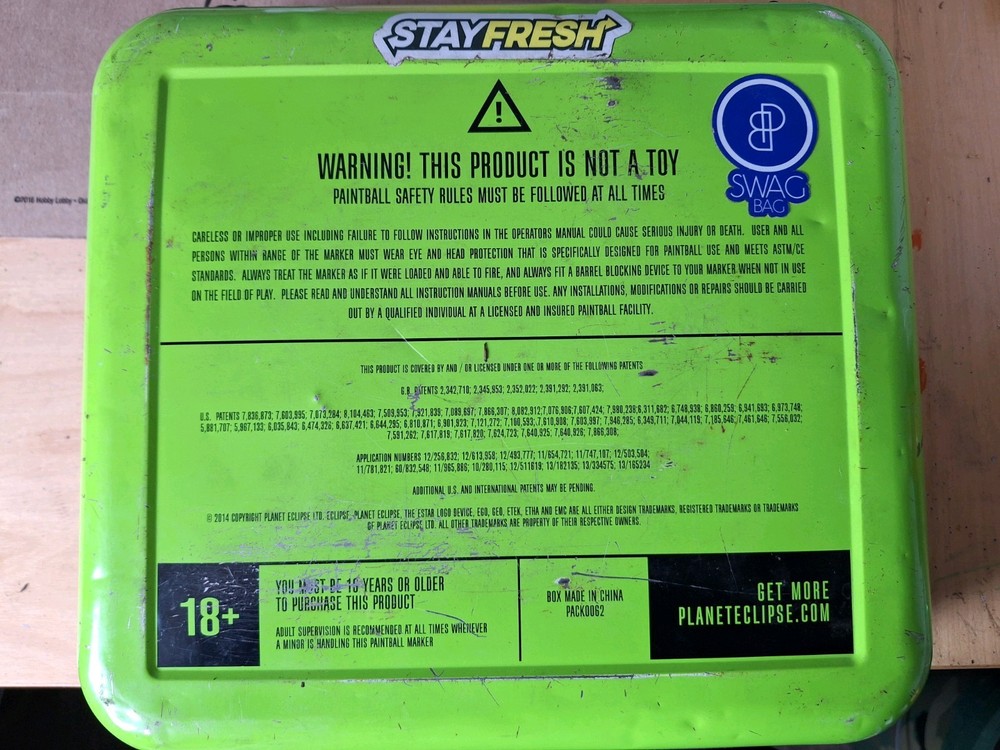 Planet Eclipse Gtek 160R Paintball Gun Marker