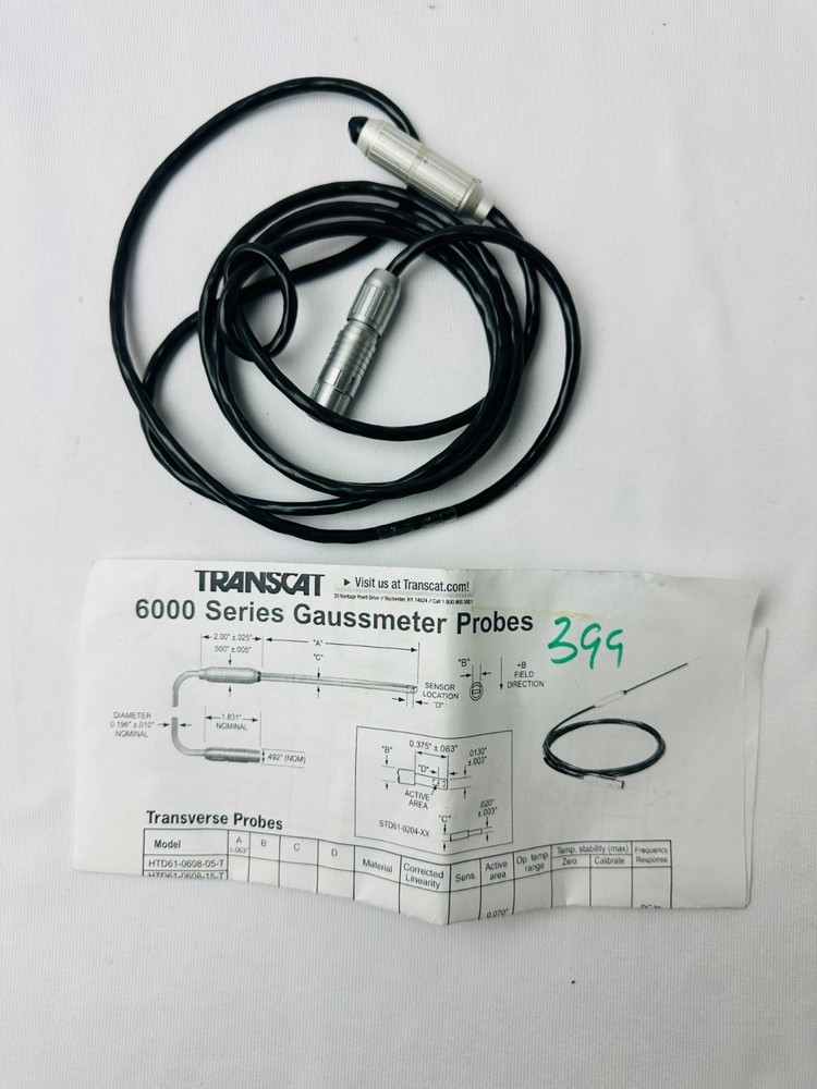 Sypris STD61-0404-05 Gausmeter Probe
