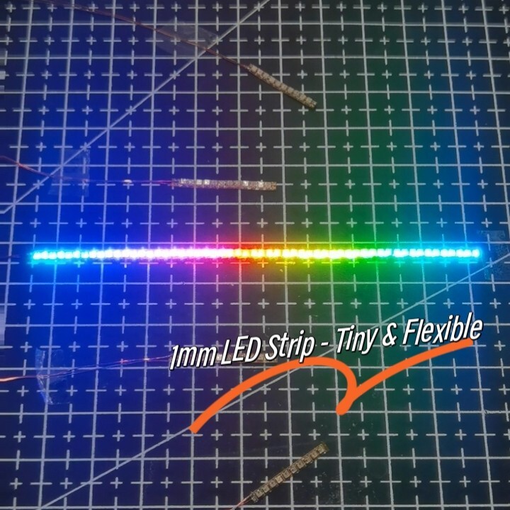 WS2812B 1010 LED Strip - Tiny & Flexible
