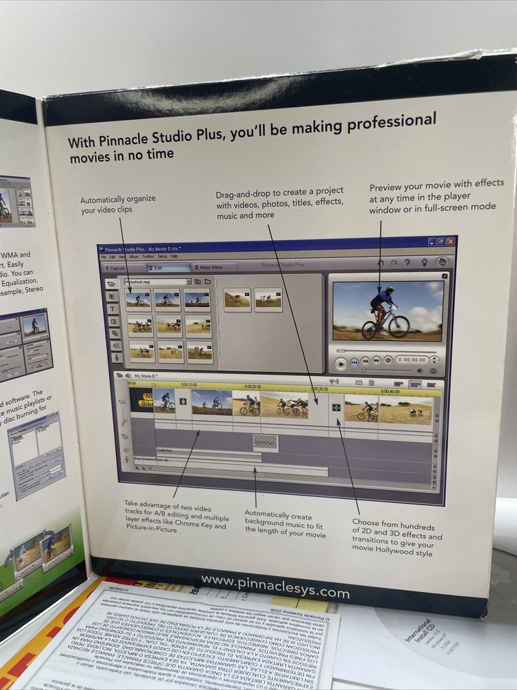 Pinnacle Studio Plus Titanium Edition - Home Video Editing Version 10.5