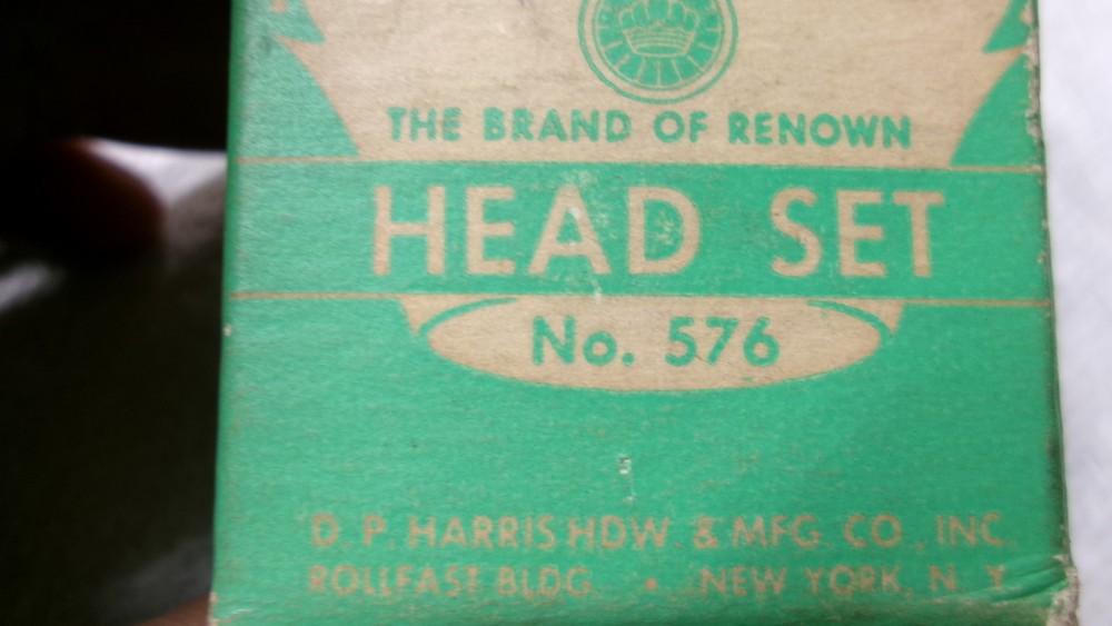 CROWN HEAD SET #576 BICYCLE BEARINGS?