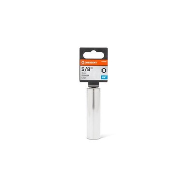 CRESCENT CDDS58N, DEEP SOCKET,1/2" DRIVE,5/8",6PT