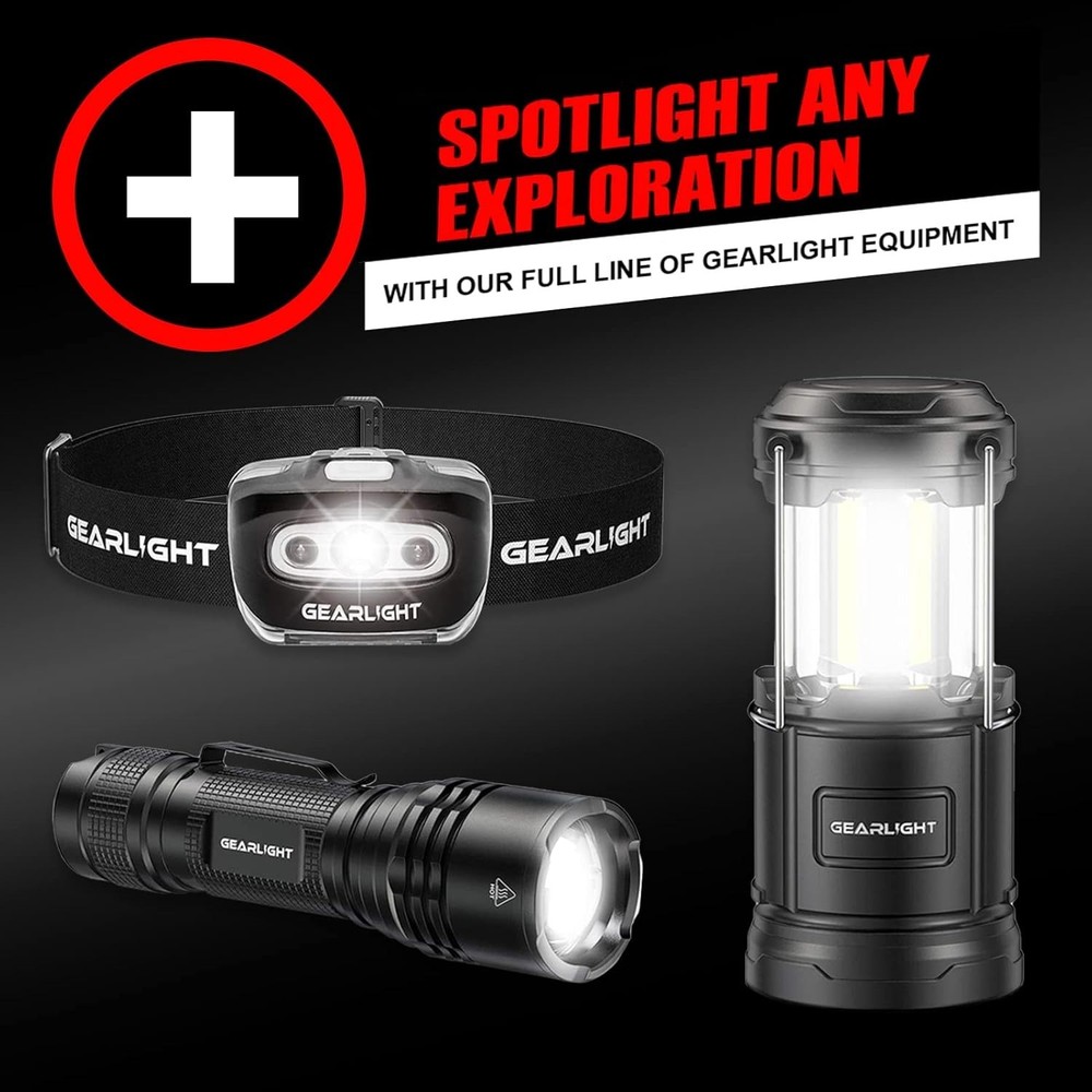 Mini Tactical Flashlight 2-Pack - Durable, Bright & Perfect for Emergencies