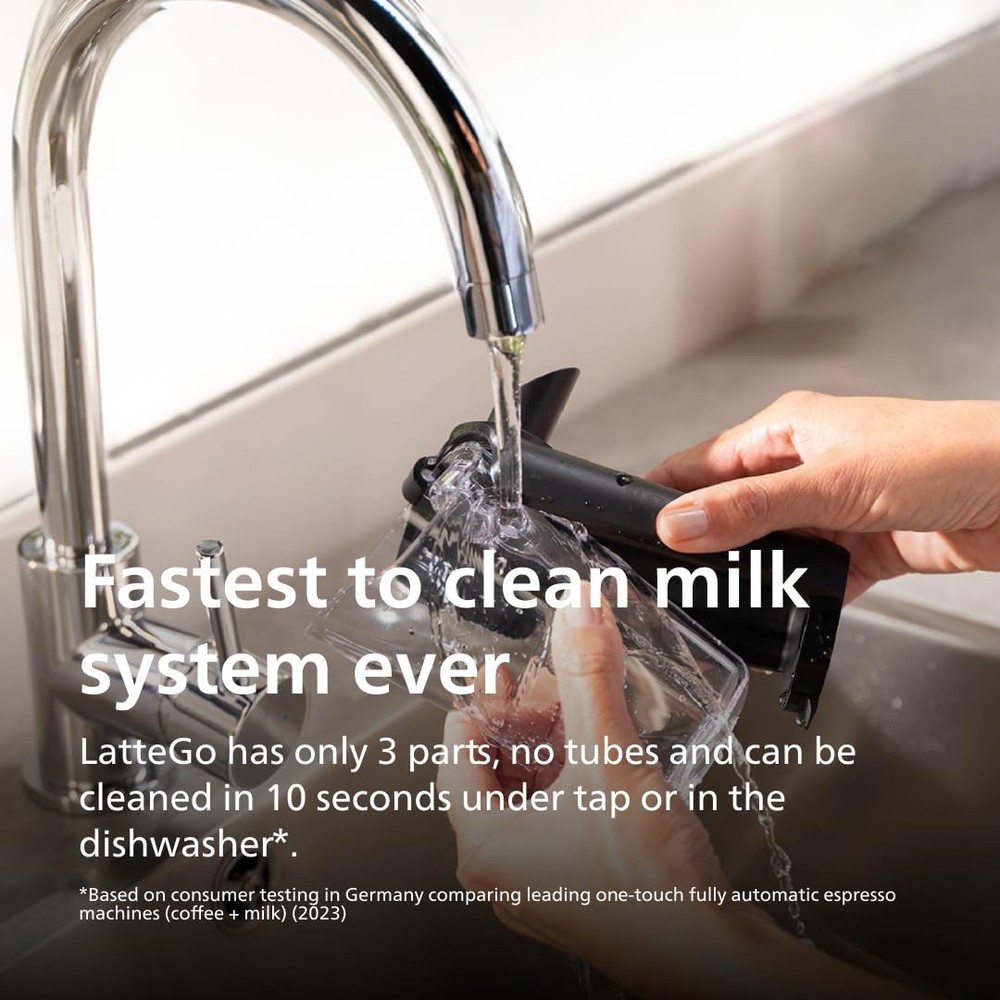 Philips 5500 Series Fully Automatic Espresso Machine - LatteGo Milk System,