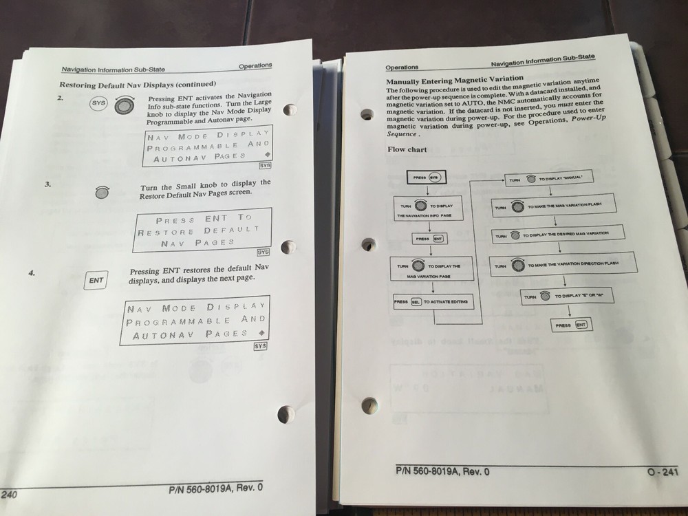 Apollo 2001 NMC Nav Management Computer Pilot's Guide