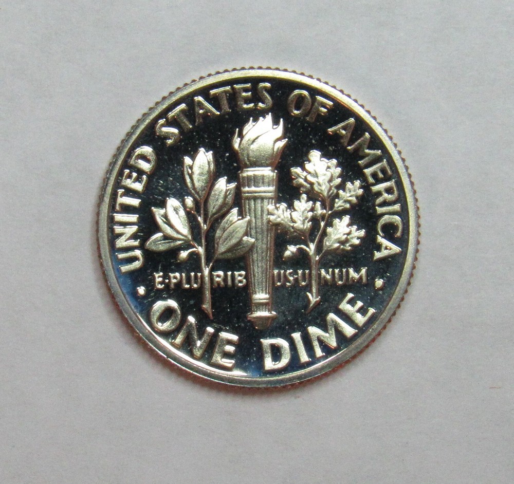 1987 S Proof Roosevelt Dime