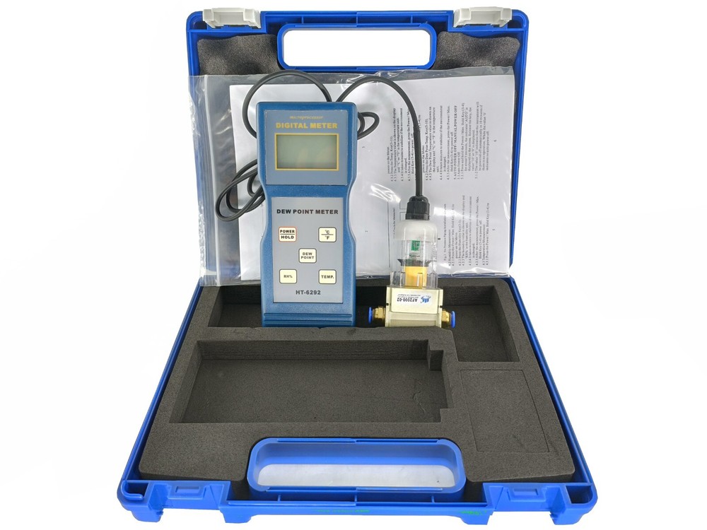 Dew Point Meter Tester Handheld Thermo-Hygrometer Temperature Humidity Meter
