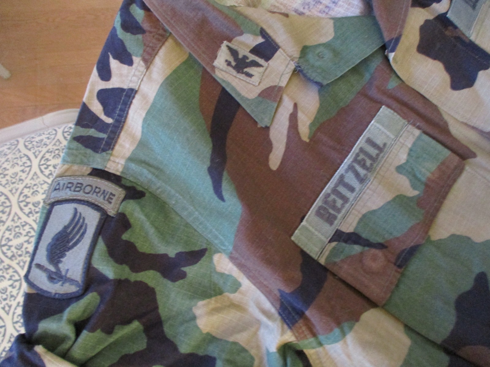 US ARMY RANGER HALLofFAME COLONEL-PANTS/BERET/SHIRT-COAT w/RANK/PATCHES-RIPSTOP