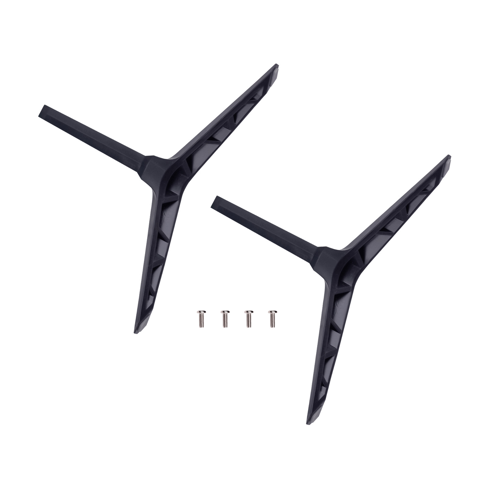 Black TV Base Stand Legs Feets w/ Screw For VIZIO TV V405-H19 D40F-G9 40" Class