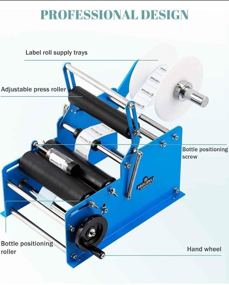 Bottle Labeling Machine with Swing Arm