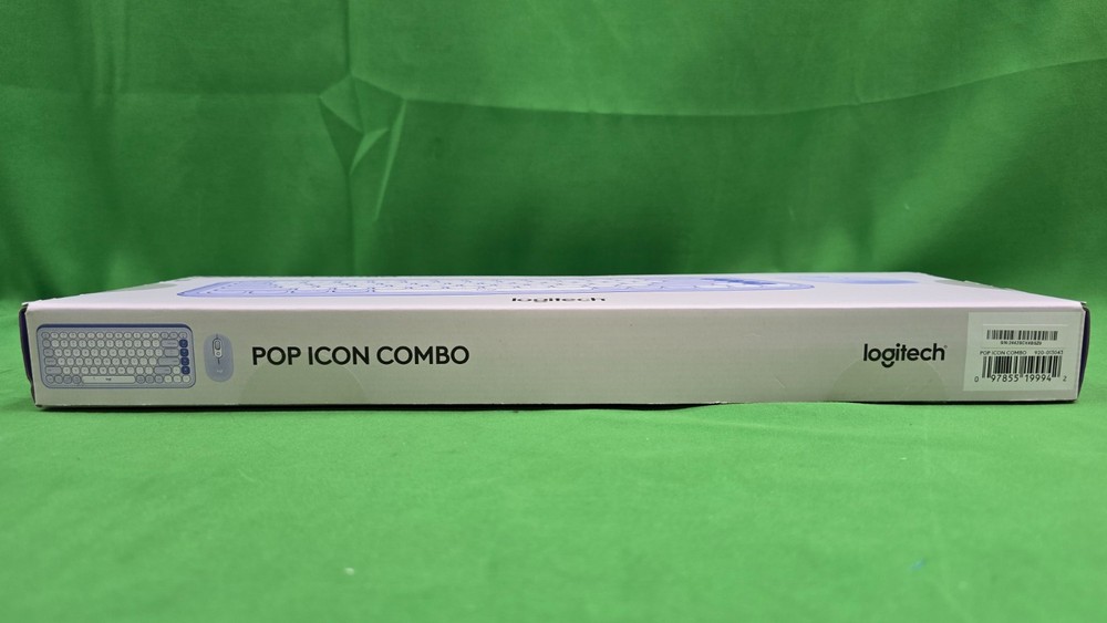 Logitech POP ICON Combo, Bluetooth Keyboard and Mouse Combo NEW (E2)