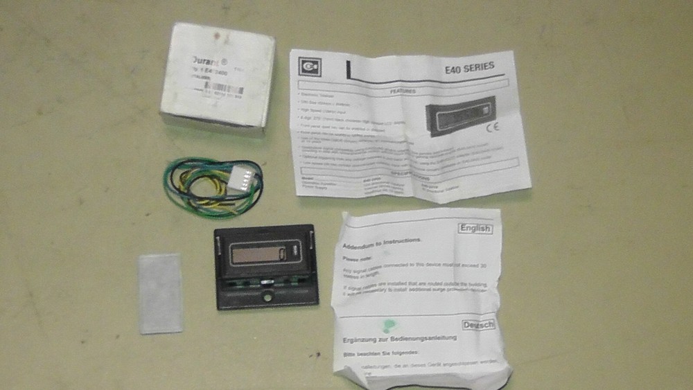Durant E402400 Totalizer - NEW