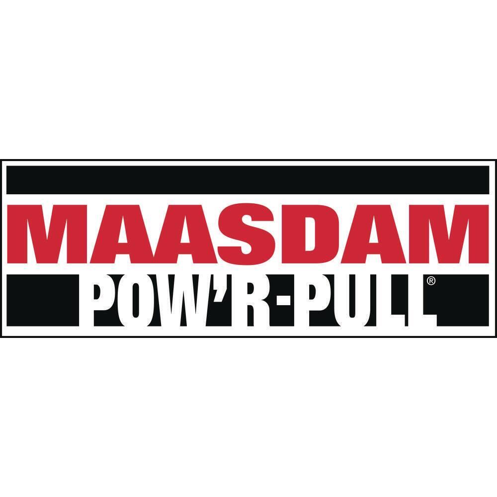Maasdam Pow'R Pull 2000lb 12ft Web Strap Puller 1-Ton Manual Winch Tool