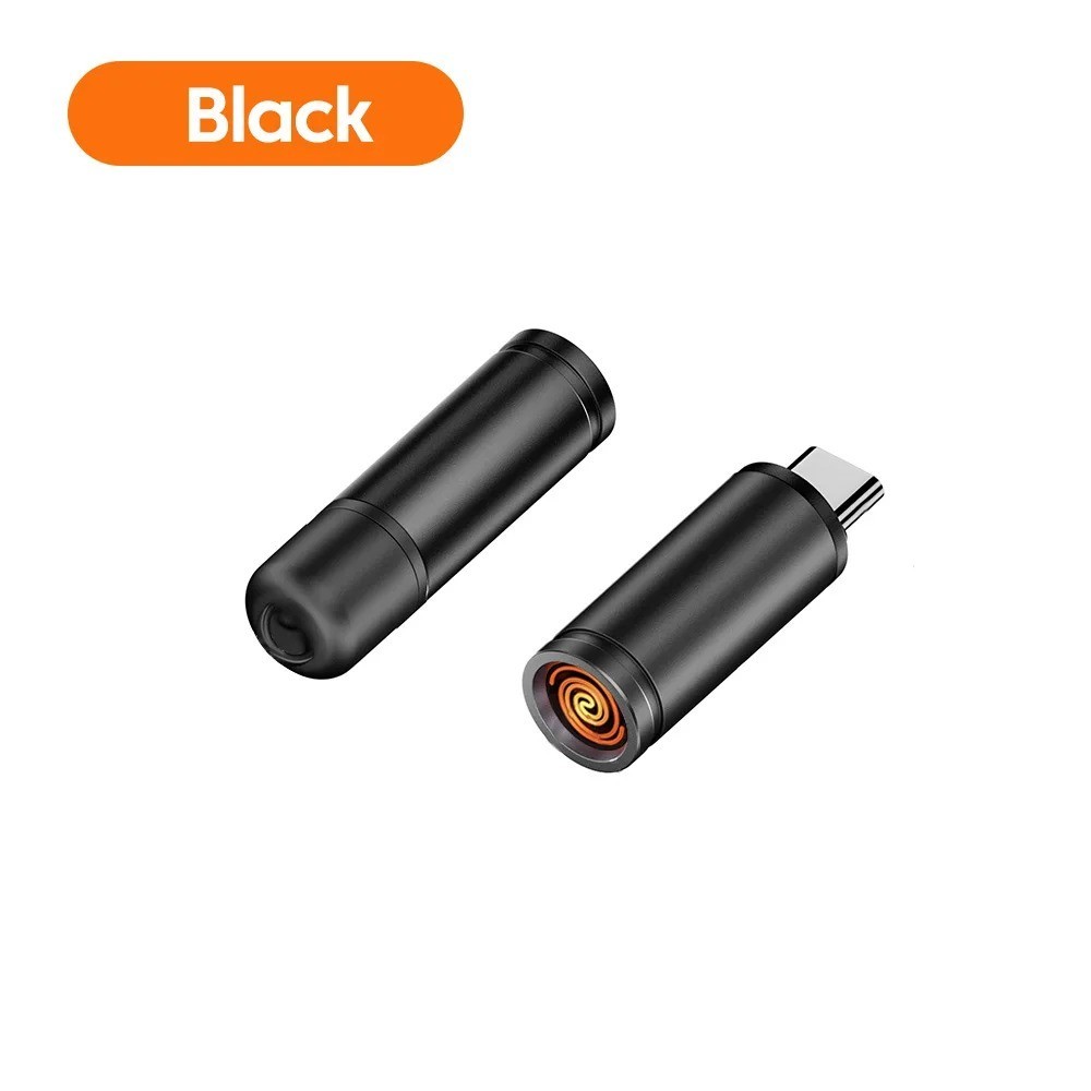 USB Type-C Mobile Phone Cigarette Lighter Air Blowing Portable Mini Lighter NEW